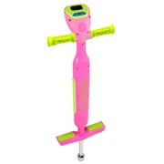 Flybar iPogo Jr. Worlds First Interactive Counting Pogo Stick for Kids, Ages 5+, 40-80 lbs, Pink
