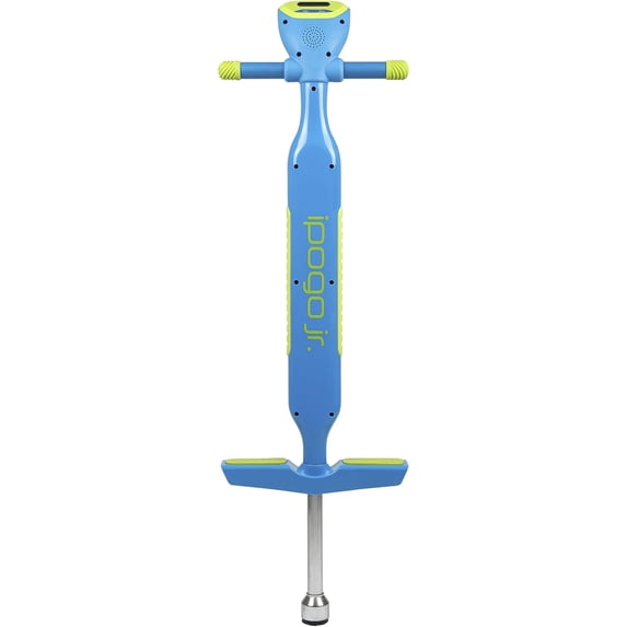 Flybar iPogo Jr. - Worlds First Interactive Counting Pogo Stick for Kids Ages 5 to 9 (Blue)