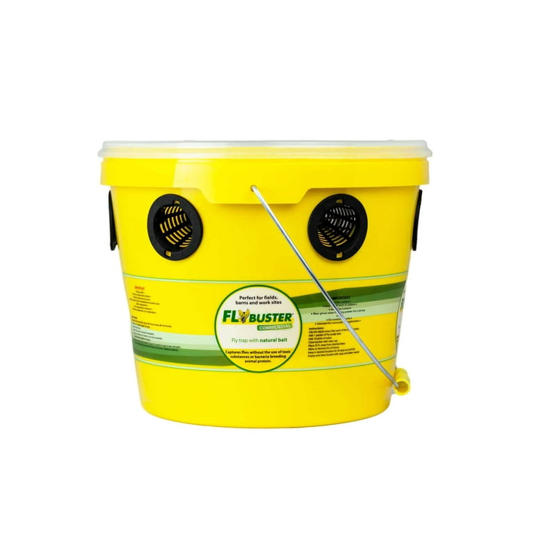 Flybuster Fly Trap Commercial Fly and Pest Control Trap Chicken Coop Farm Ranch Home