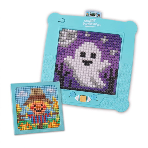 Flycatcher smART Pixelator 2.0 Peg Set with 4,800 Pegs, LED Light-Up ...