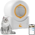 thumbnail image 1 of Flycity Self Cleaning Litter Box, Automatic Litter Box with App Control for Multiple Cats, Safety Sensors, Low Noise, White, 1 of 9