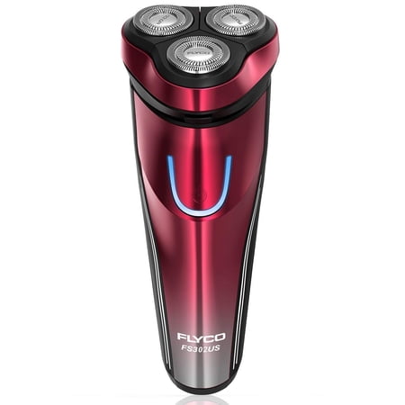 Flyco 302 Electric Razor for Men Shaver Wet & Dry Cordless with Pop-up Trimmer Waterproof
