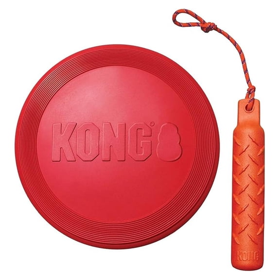 - Flyer and Training Dummy - Floating Fetch Toy for Water Play and Flying Disc - for Large Dogs