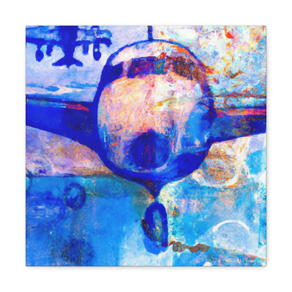 "Flyer over the Plains" - Canvas