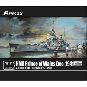 Flyhawk FH1117 1/700 HMS Prince of Wales Dec.1941 - Scale Model Kit
