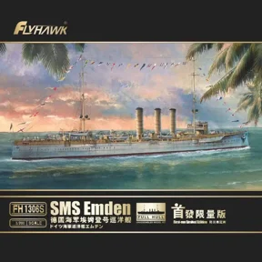 Flyhawk FH1306S 1/700 Scale Cruiser SMS Emedn Limited Edition Model Kit
