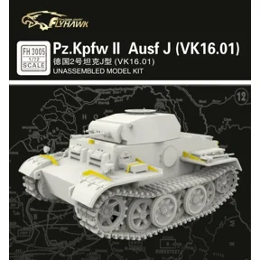 Flyhawk FH3005 1/72 Pz. Kpfw II Ausf J(VK.16.01) Model Kit