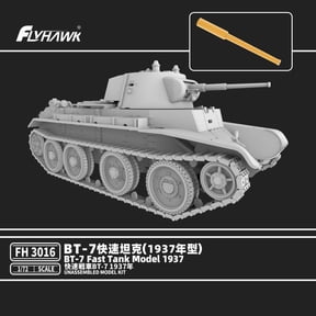 Flyhawk FH3016 1/72 Scale BT-7 Fast TankModel 1937 Unassembled Model