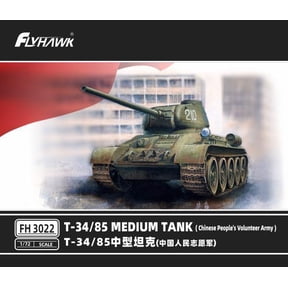 Flyhawk FH3022 1/72 Scale T34/85 MEDIUM TANK (Chinese People's Volunteers)
