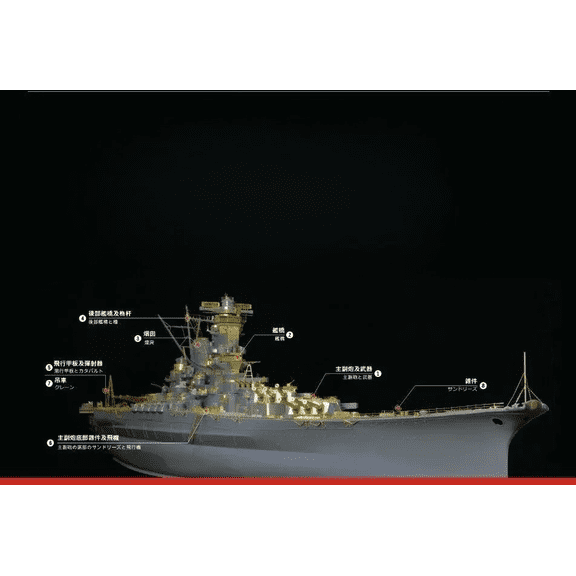 Flyhawk FH350170 1/350 IJN Yamato