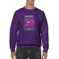 thumbnail image 1 of Flying 3D Smiles Techno Style Sweatshirt Men -Image by Shutterstock, Male 5X-Large, 1 of 4