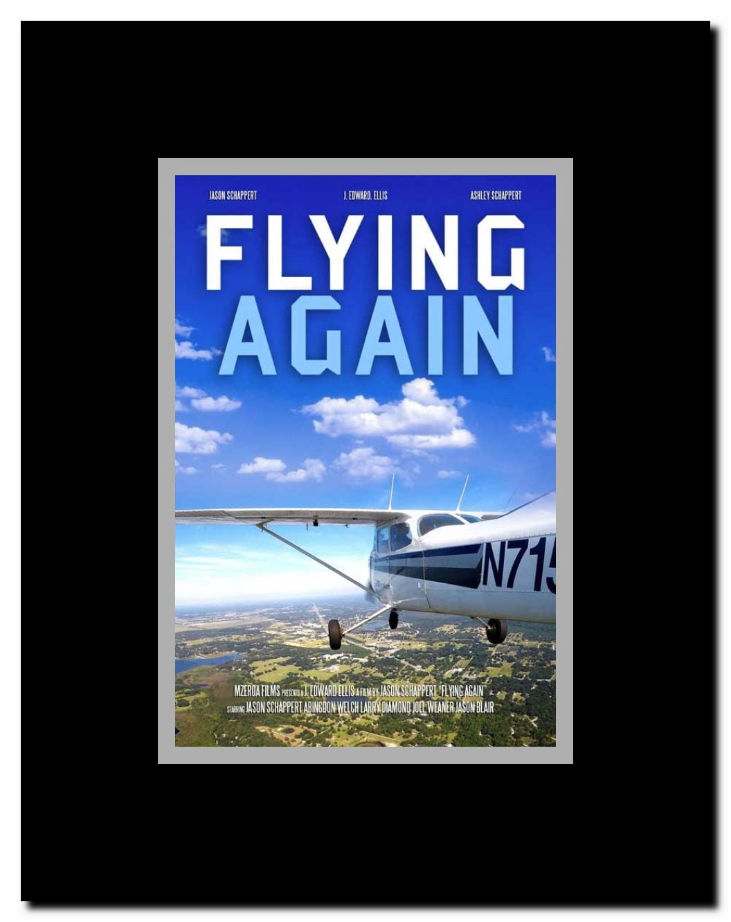 Flying Again Framed Movie Poster