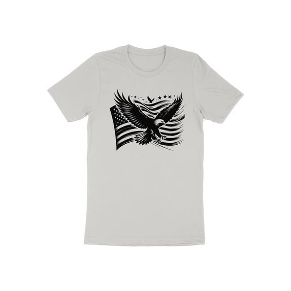 Flying Bald American Eagle Bird 4th of July Patriotic Gift T-Shirt Bald Eagle Bird Wildlife Birthday Holiday Presents Men Women Kids Tshirt