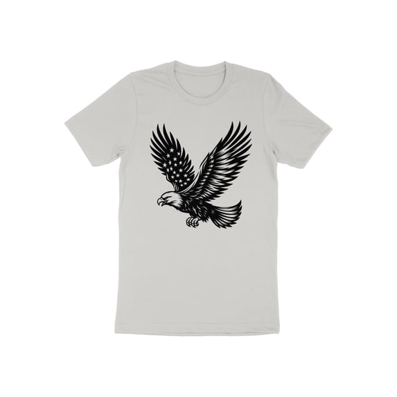 Flying Bald American Eagle Bird 4th of July Patriotic Gift T-Shirt Bald Eagle Bird Wildlife Birthday Holiday Presents Men Women Kids Tshirt