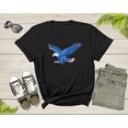 thumbnail image 1 of Flying Bald Eagle Flying Bird Hawk Wild Animal Retro Hunting T-Shirt Soaring Eagle Gift T Shirt for Men Women Kids Boys Girls Graphic Tshirt, 1 of 8