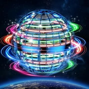Flying Ball Toys, Hover Orb, Upgrade Flying Orb Mini Drone Floating Ball 360°Rotating LED Light Fly Spinner Cool Toys Magic Toy Safe for Kids Teen Adults Indoor Outdoor Flying Mini Drone