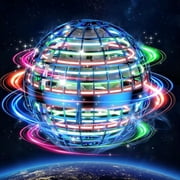 Flying Ball Toys, Hover Orb, Upgrade Flying Orb Mini Drone Floating Ball 360°Rotating LED Light Fly Spinner Cool Toys Magic Toy Safe for Kids Teen Adults Indoor Outdoor Flying Mini Drone