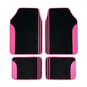 Flying Banner Eco-Friendly Non-Slip, Front Floor Mats, Fits Most Cars, Multicoloured, 2 Piece