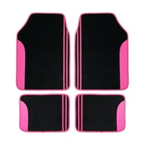 Flying Banner Eco-Friendly Non-Slip, Front Floor Mats, Fits Most Cars, Multicoloured, 2 Piece