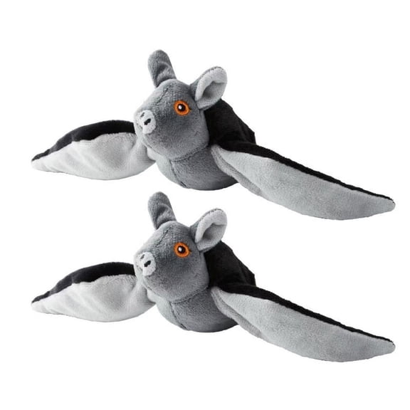 Flying Bat Dog Toy, Wild Whisker Flying Bat for Cats, Flapping Bird Interactive Cat Toy, Cute Flapping Wings Electric Teasing Cat/Dog Toy, Interactive Chirping Bird Toys with Flappingwings(2 PCS)