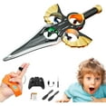 thumbnail image 1 of Flying Battle Sword, Flying Sword Drone, Flying Sword RC Airplane, Gesture & Remote Dual-Mode, 3-Speed 360° Flip Stunt Glider with Autopilot & LED Light, Drop-Proof Toy for Anyone (B-Sensory Style), 1 of 7