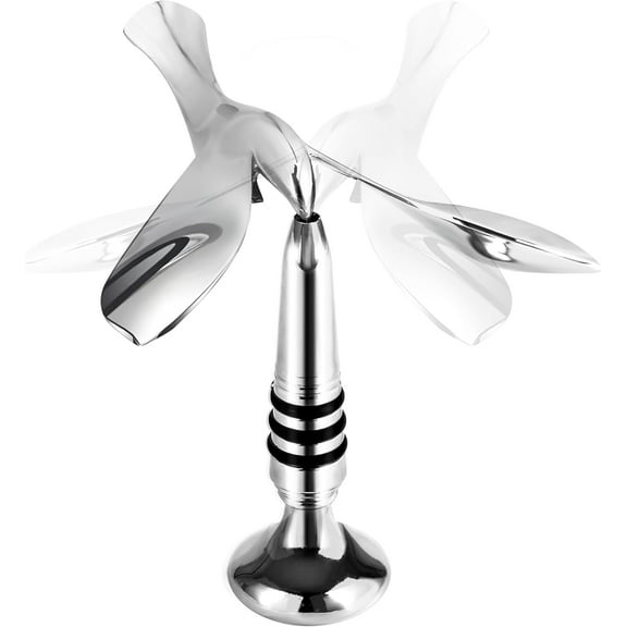 Flying Bird Balancing Bottle Opener, Scientific Design with Ergonomic Handle, Multifunctional Tool for Wine Beer Soda Cans, Unique Silver Kitchen Gadget