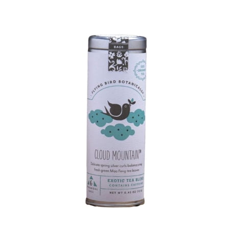 Flying Bird Botanicals Exotic Tea , Cloud Mountain, 6 Count
