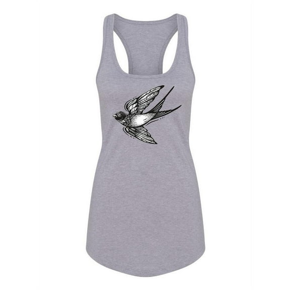 Flying Bird Racerback Tank Women - Women Racer Back, Medium
