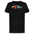thumbnail image 1 of Flying Car Graphic T-Shirt Men -Image by Shutterstock, Male 3X-Large, 1 of 2