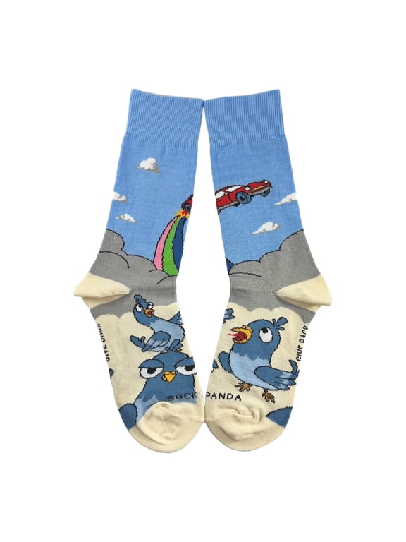 Flying Car Socks from the Sock Panda (Adult Small)