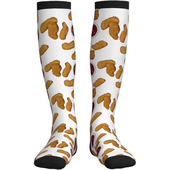 Flying Carpet Ride Compression Socks For Women Men Knee High Running Socks For Running