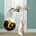 thumbnail image 1 of Flying Chirping Bird Interactive Pet Toy with Sound and Light 360 Rotation for Cats and Parrots, 1 of 5