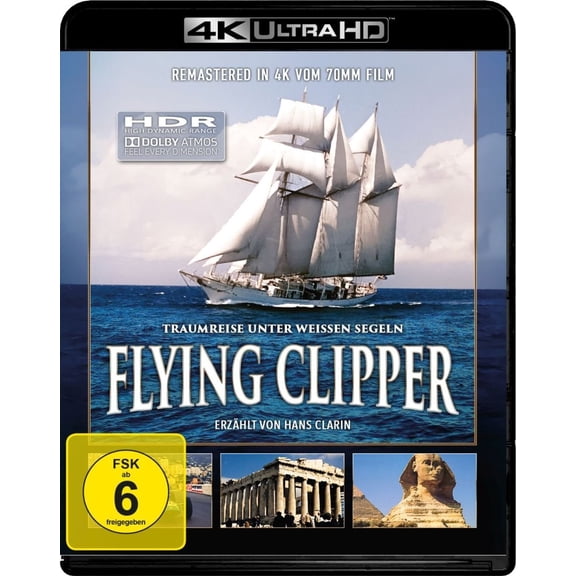 Flying Clipper - Traumreise unter weißen Segeln 4K, 1 UHD-Blu-ray (4K Ultra HD) Leitner Hermann