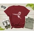 thumbnail image 1 of Flying Cool Parrot Bird Tropical Bird Animal Cockatoo Macaw T-Shirt Soaring Parrot Gift T Shirt for Men Women Kids Boys Girls Graphic Tshirt, 1 of 8