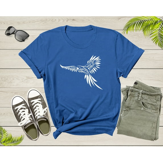 Flying Cool Parrot Bird Tropical Bird Animal Cockatoo Macaw T-Shirt Soaring Parrot Gift T Shirt for Men Women Kids Boys Girls Graphic Tshirt