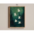 thumbnail image 1 of Flying Cranes Japandi Style Print, Japanese Minimalist Art Decor, Flying Cranes, Japanese Minimalist Art, Asian Decor, Nature Wall Art Wall Art, Modern Wall Decor, 16x24 UNFRAMED, 1 of 2