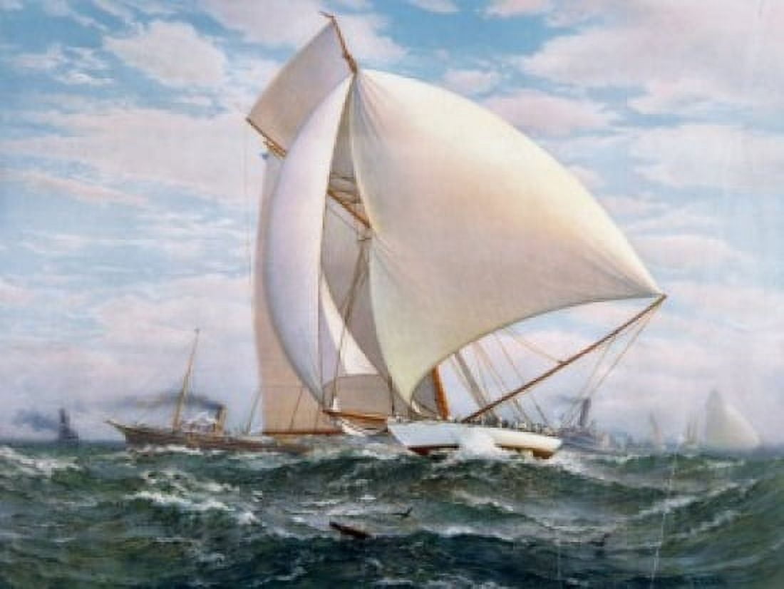 Flying Defender 1895 Artist Unknown Canvas Art - (18 x 24)
