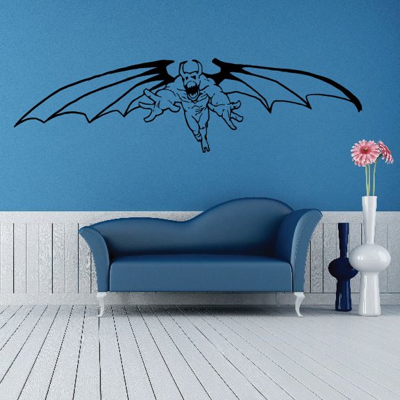 Flying Devil Decal - 36 Inches