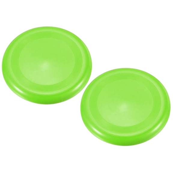 Flying Disc 9 Inch 65 Gram Sport Training Disk, Green, 2 Pack