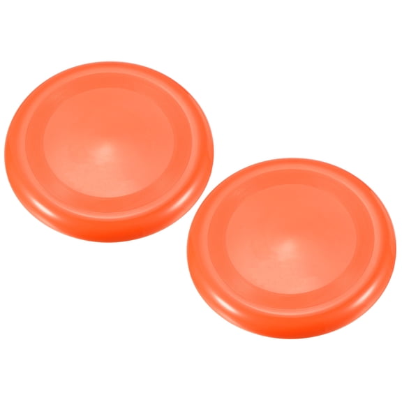 Flying Disc 9 Inch 65 Gram Sport Training Disk, Orange, 2 Pack