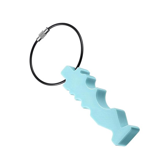 Flying Discs Cleaning Tool With Keyring Durability Multifunctional Discs Care Tool For Camping Accessories