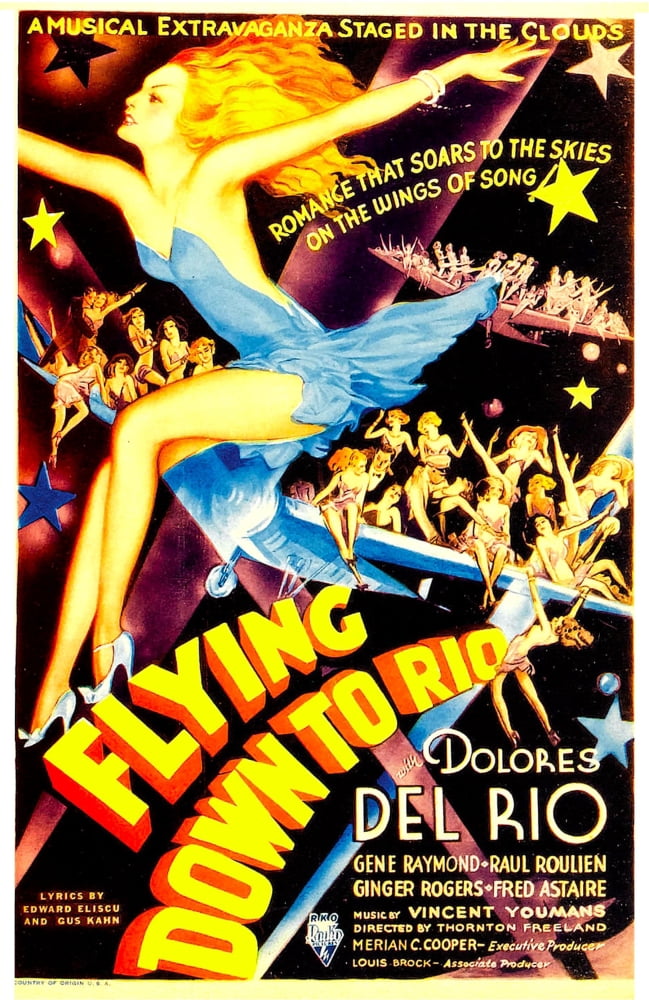 Flying Down To Rio Canvas Art - (11 x 17)