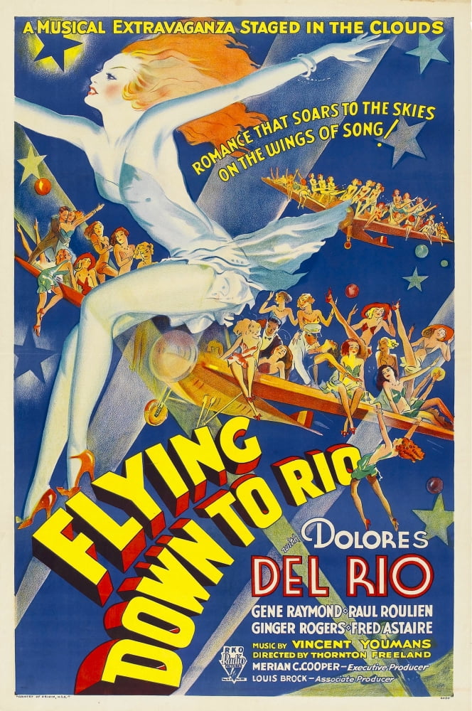 Flying Down To Rio Canvas Art - (24 x 36)