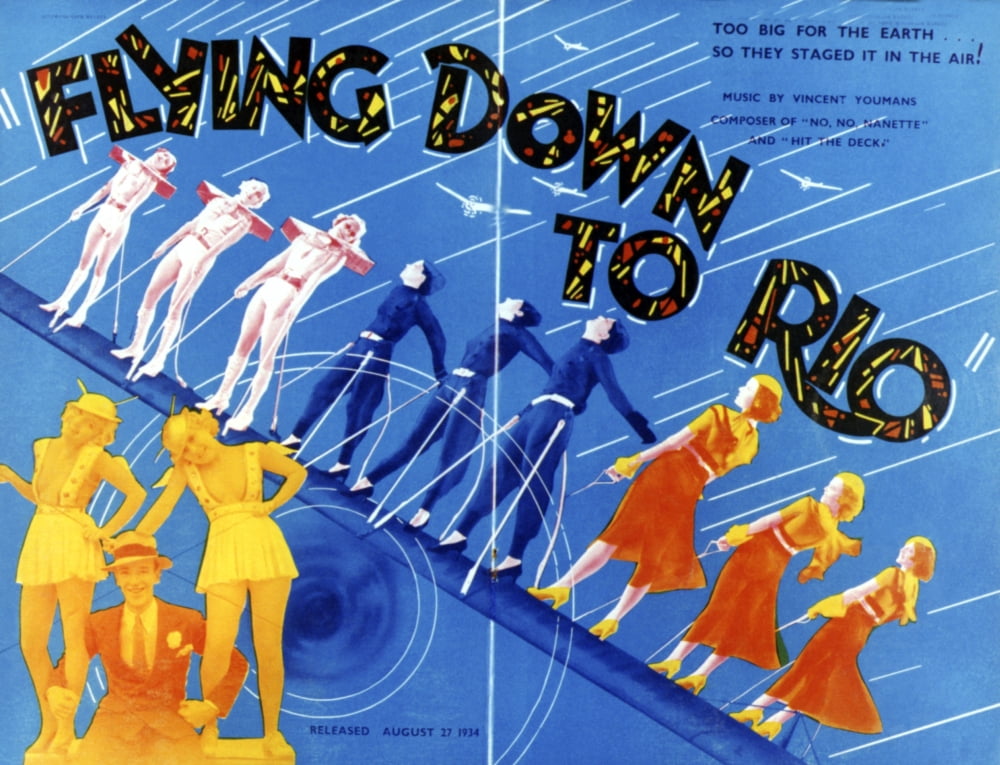 Flying Down To Rio Canvas Art - (28 x 22)