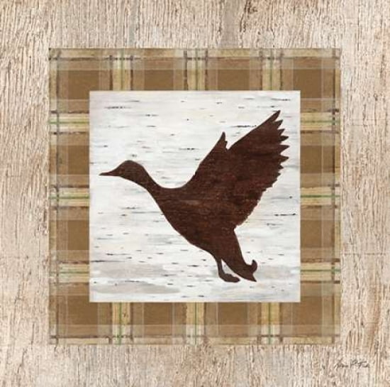 Flying Duck Canvas Art - Arnie Fisk (24 x 24)