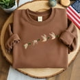 thumbnail image 1 of Flying Duck Embroidered Sweatshirt: Nature Lover Gift, 1 of 4