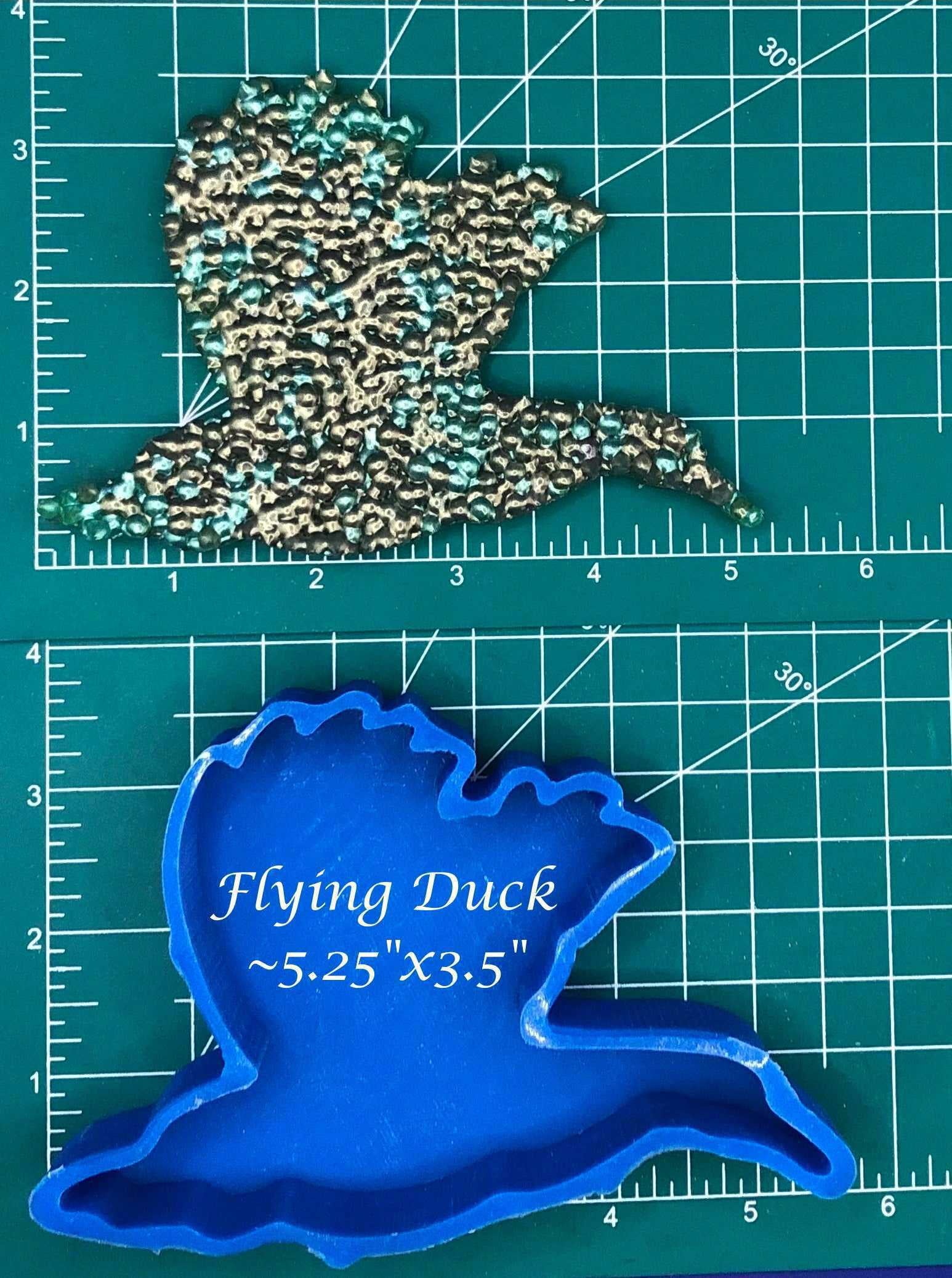 Flying Duck Silicone Freshie Mold