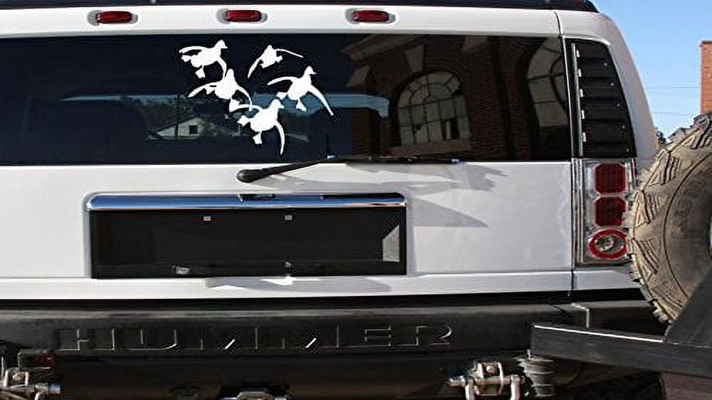 "Choot Em" Duck Hunting Decal Sticker - Louisiana Sportsman Design, Die-Cut Vinyl For Car Truck Window