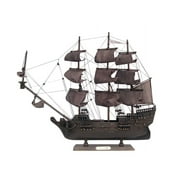 Flying Dutchman 20" - Wood Pirate Ship Model - Pirates Of The Caribbean Model Boat - Flying Dutchman Toy Ship - Pirate Boat Model - Already Built -