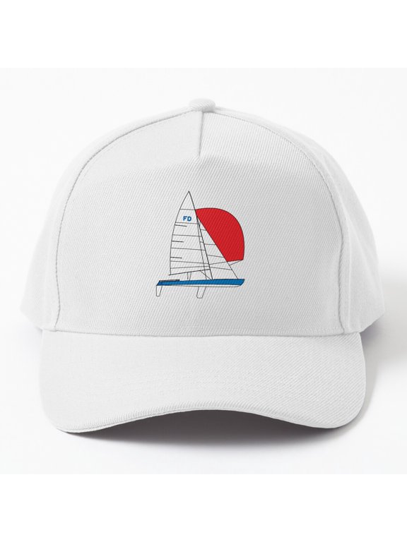 Flying Dutchman Sailboat Baseball Cap, Nautical Hat Style